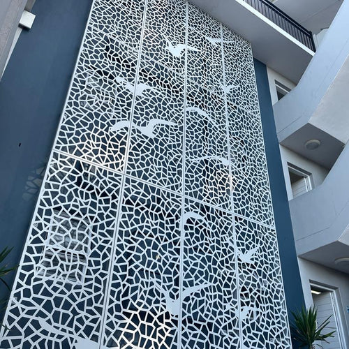 Multi-story Building Facade Screen