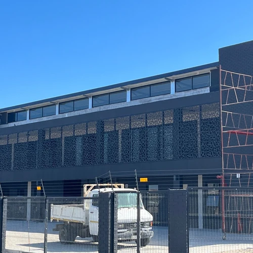 Commercial Building Facade Wrap