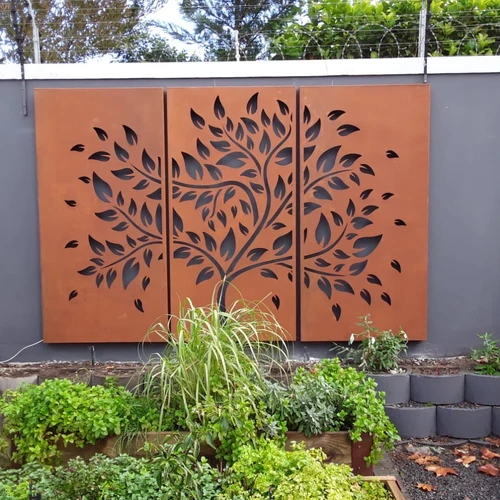 Decorative Corten Wall Art